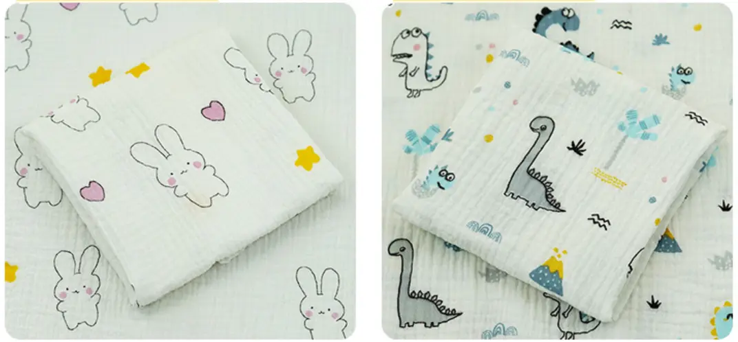 ML020 patterned fabric muslin 5