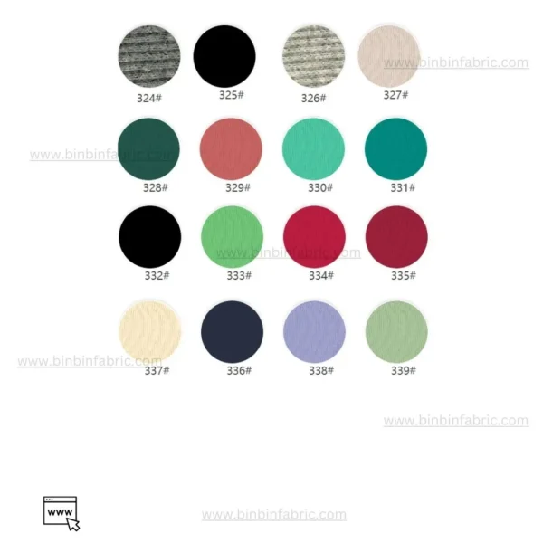 color card for 2x2 ribbed fabric (12)