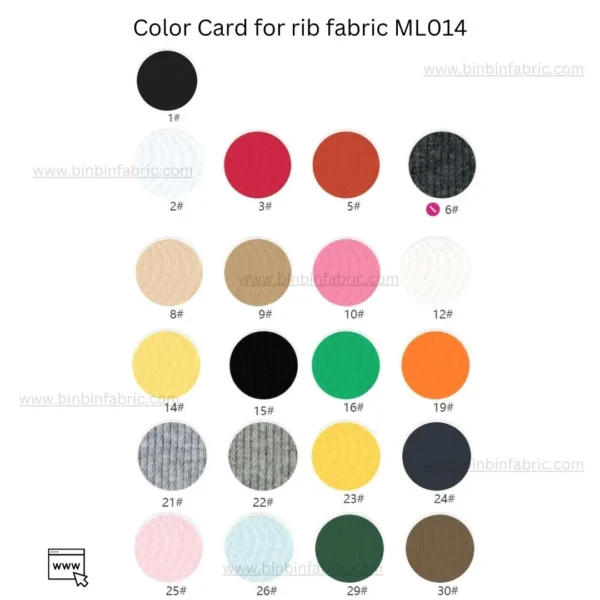 color card for 2x2 ribbed fabric (3)