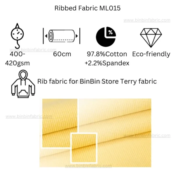 swatch card for rib spandex fabric (1)